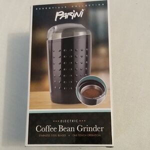 Parini Electric Coffee Bean Grinder - Black